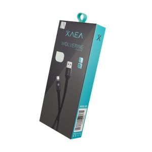 CABLE USB MOD94 WOLVERINE – XAEA – V8 – 4.4 AMP – NEGRO